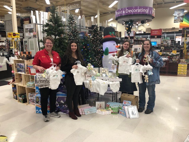 home hardware donates to baby's best chance